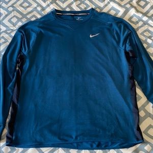 NIKE XL Dri Fit Men’s Running Shirt BLUE
